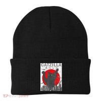 Catzilla Japanese Sunset Style Cat Beanie thumb 0