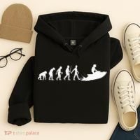 Cool Jet Ski For Men Women Evolution Sea Water Skiing Racing Hoodie thumb 4