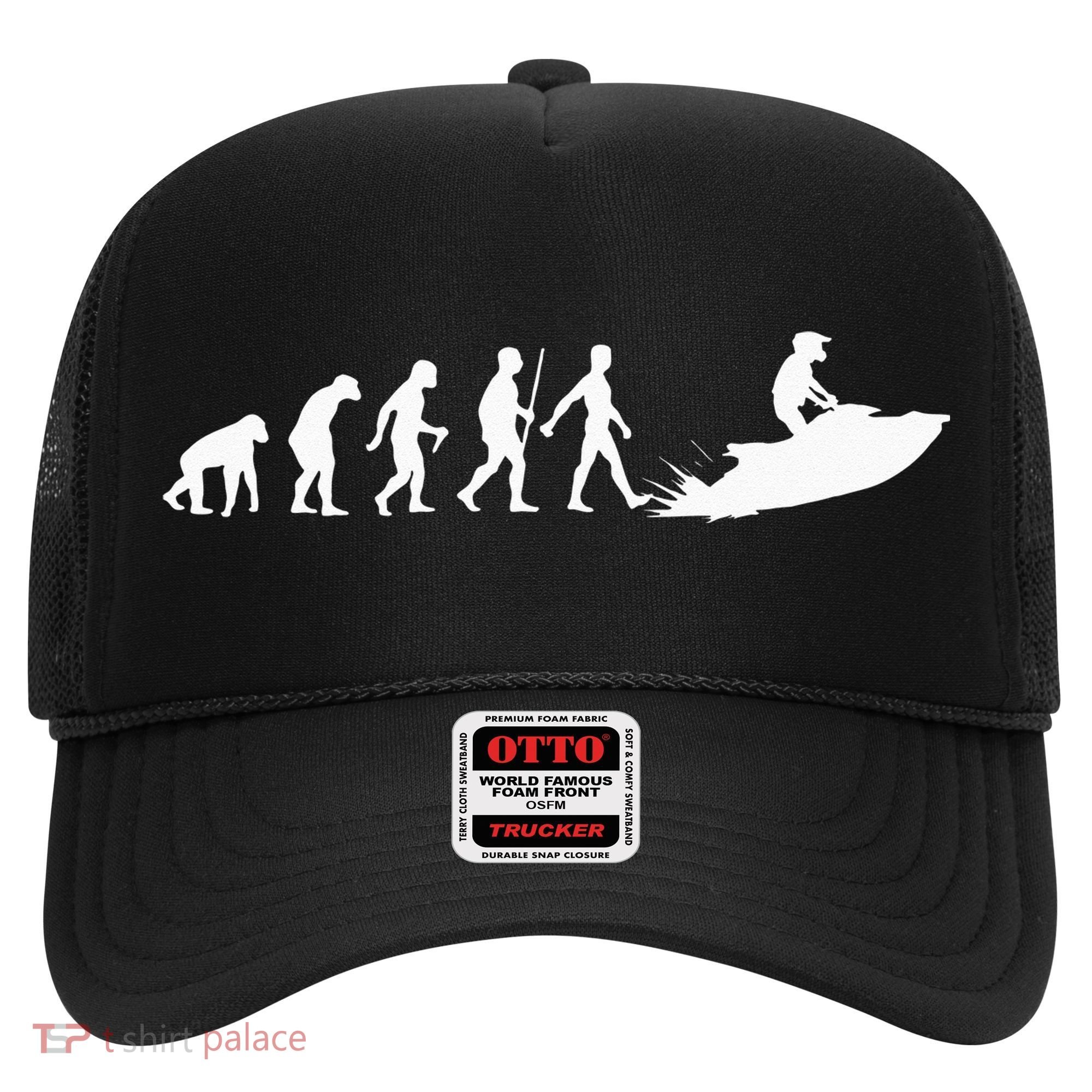 Cool Jet Ski For Men Women Evolution Sea Water Skiing Racing Hat