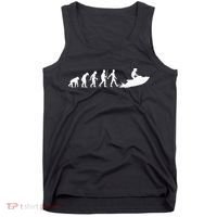 Cool Jet Ski For Men Women Evolution Sea Water Skiing Racing Tank Top thumb 0