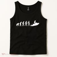 Cool Jet Ski For Men Women Evolution Sea Water Skiing Racing Tank Top thumb 2