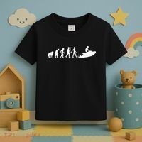 Cool Jet Ski For Men Women Evolution Sea Water Skiing Racing Toddler T-Shirt thumb 3