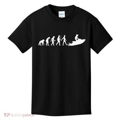 Cool Jet Ski For Men Women Evolution Sea Water Skiing Racing Kids T-Shirt