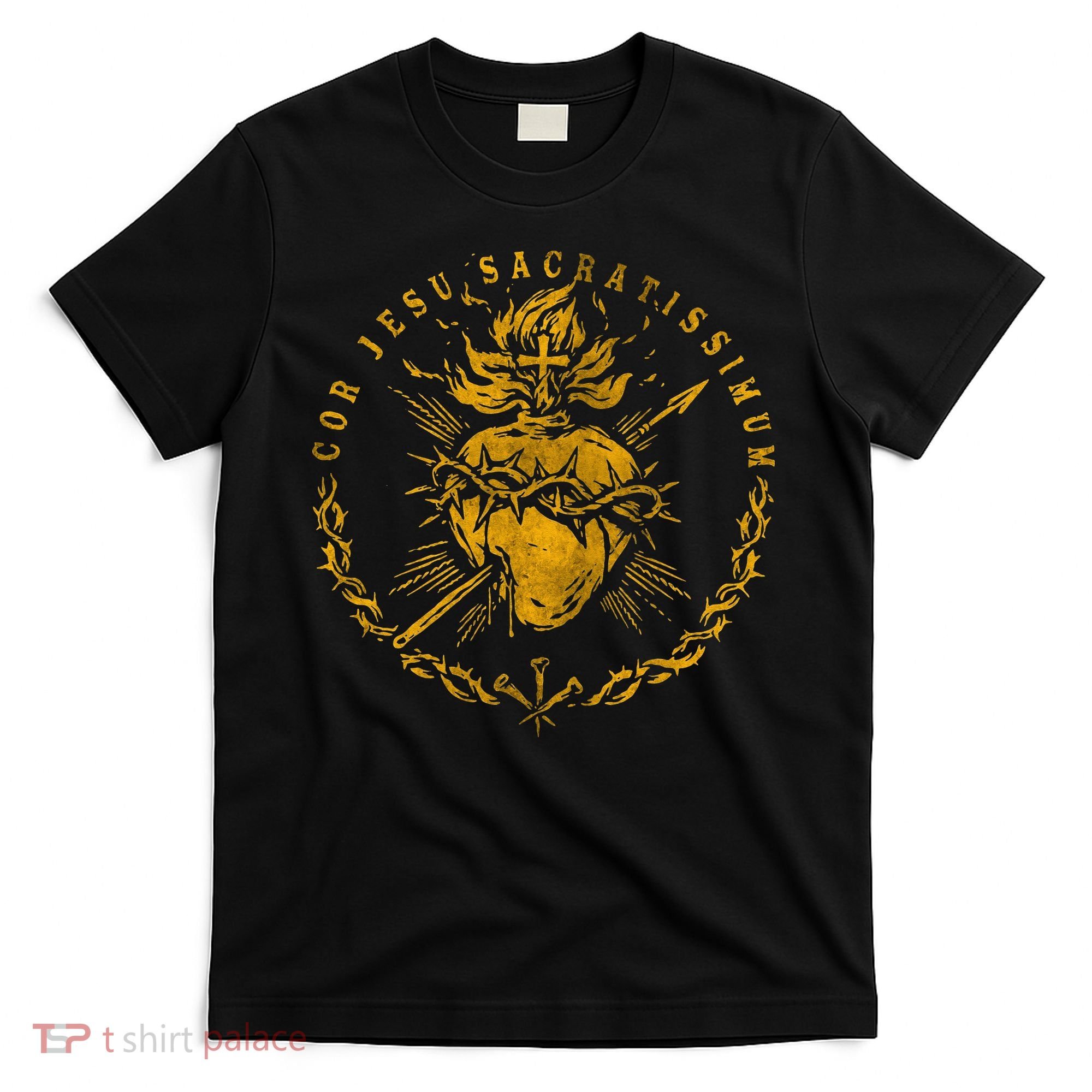 Cor Jesu Sacratissimum SacredHeart Of Jesus Catholic Faith T-Shirt