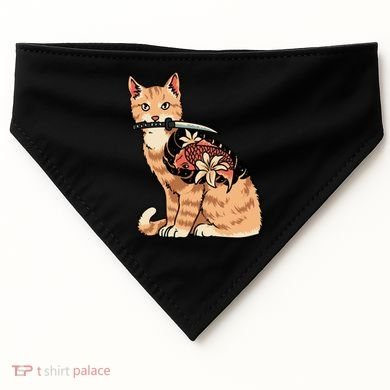 Catana Japanese Samurai USA-Made Doggie Bandana
