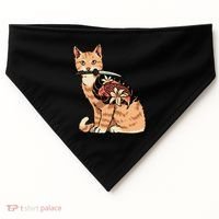 Catana Japanese Samurai USA-Made Doggie Bandana thumb 0