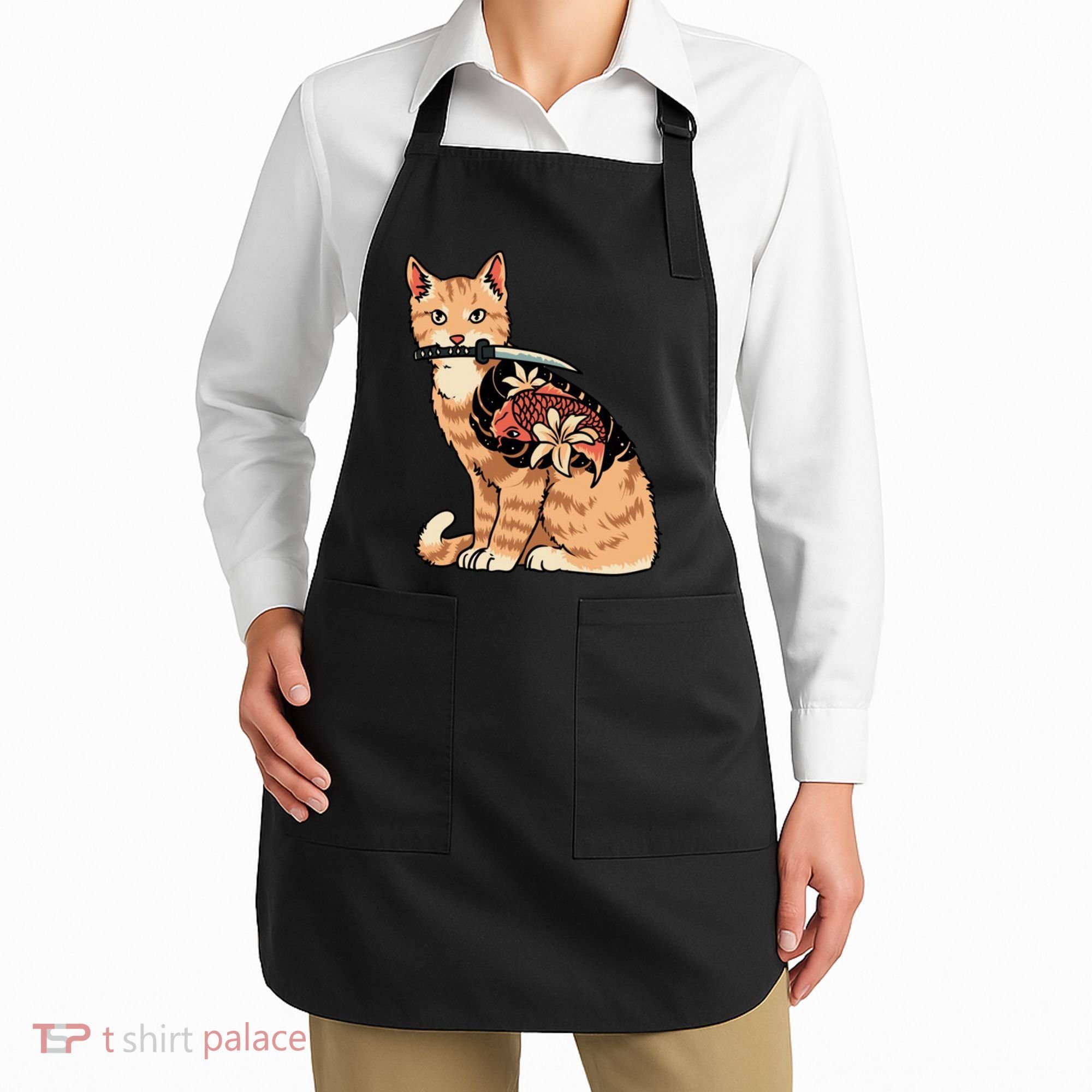Catana Japanese Samurai Apron