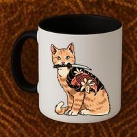 Catana Japanese Samurai Coffee Mug thumb 2