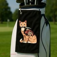 Catana Japanese Samurai Golf Towel thumb 2