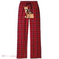 Catana Japanese Samurai Women's Flannel Plaid Pajama Pants thumb 0