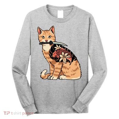 Catana Japanese Samurai Long Sleeve Shirt
