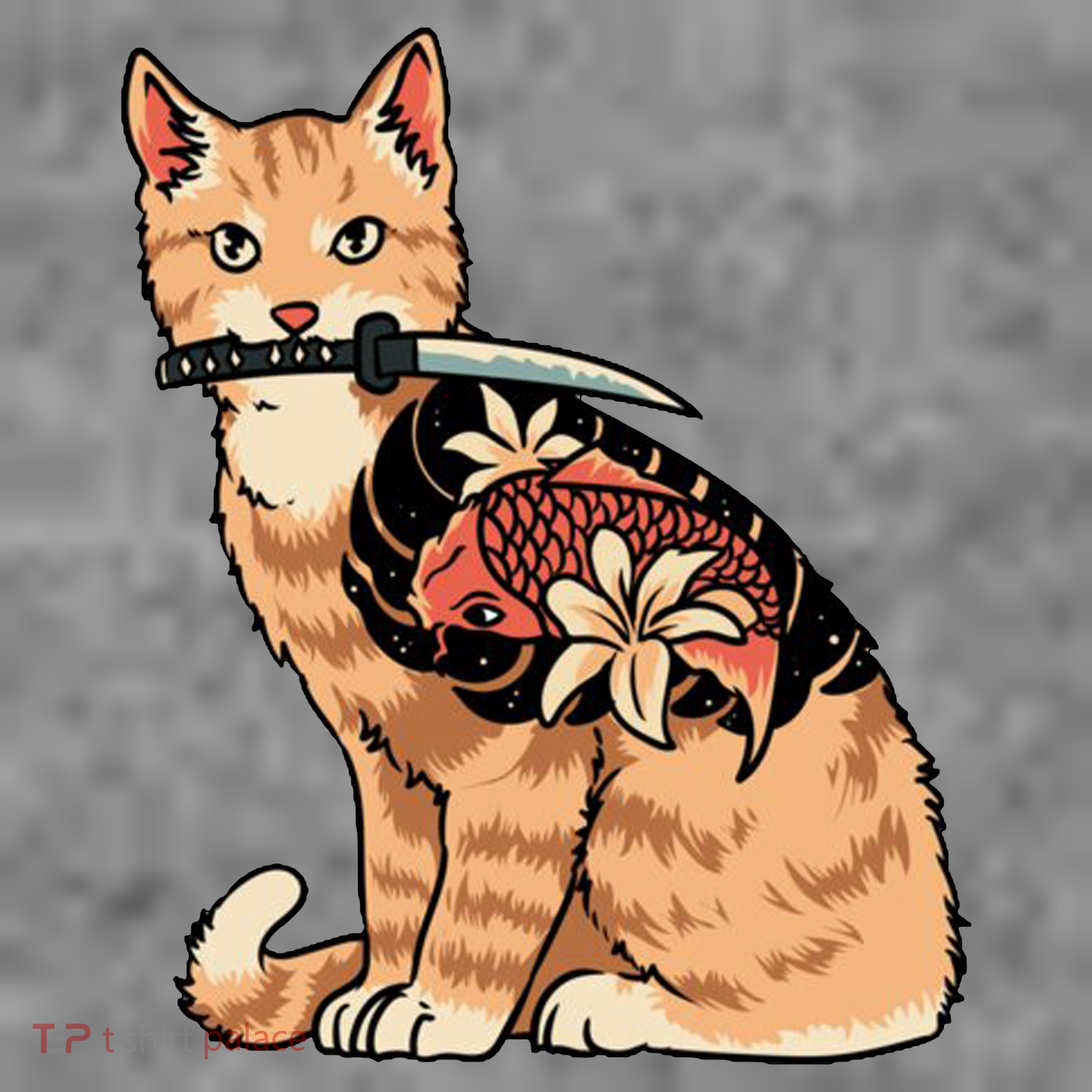 Catana Japanese Samurai T-Shirt