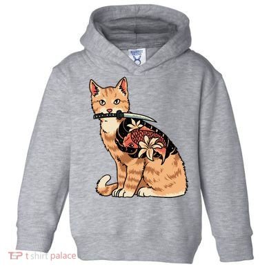 Catana Japanese Samurai Toddler Hoodie