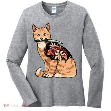 Catana Japanese Samurai Women's Long Sleeve Shirt