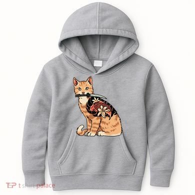 Catana Japanese Samurai Kids Hoodie