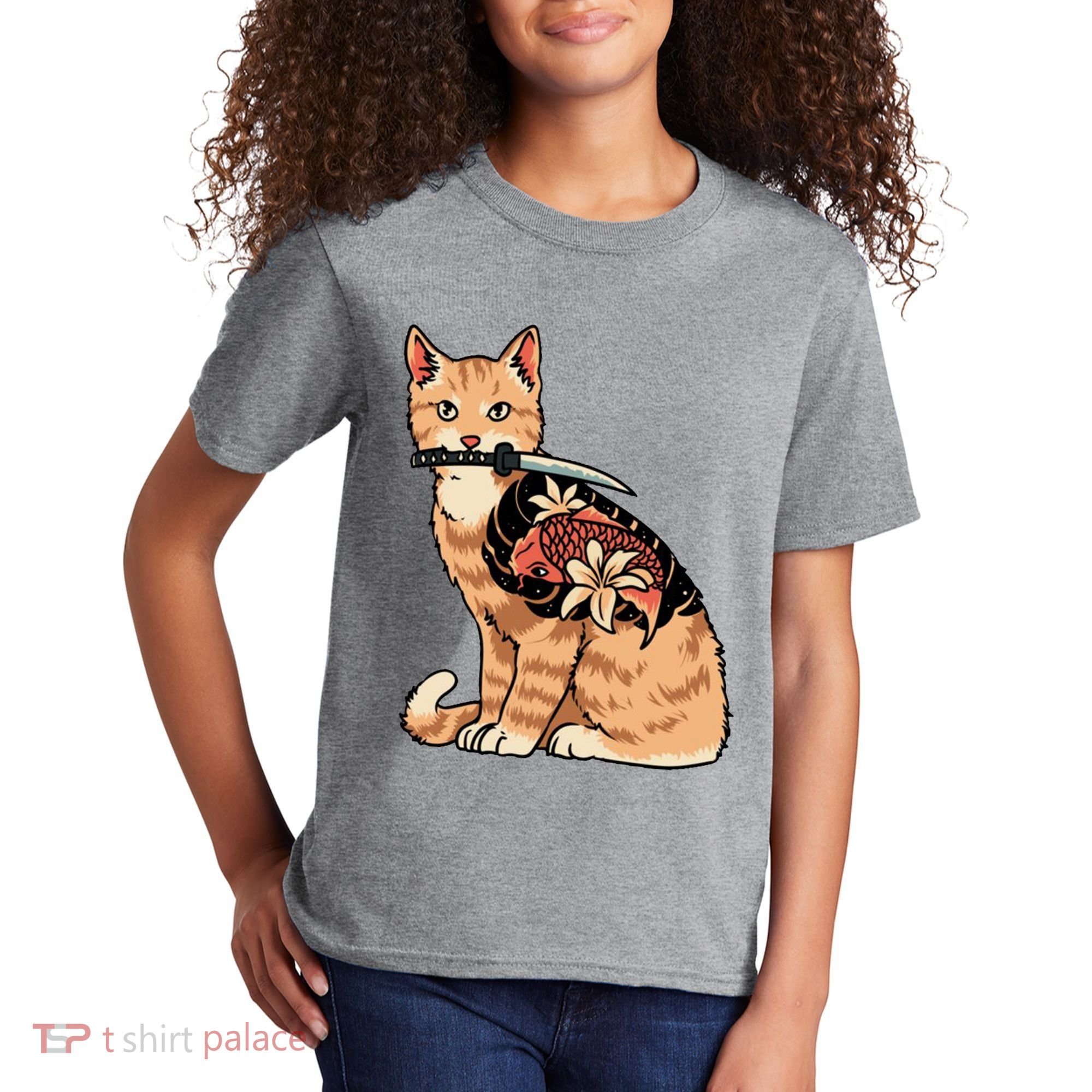 Catana Japanese Samurai Kids T-Shirt