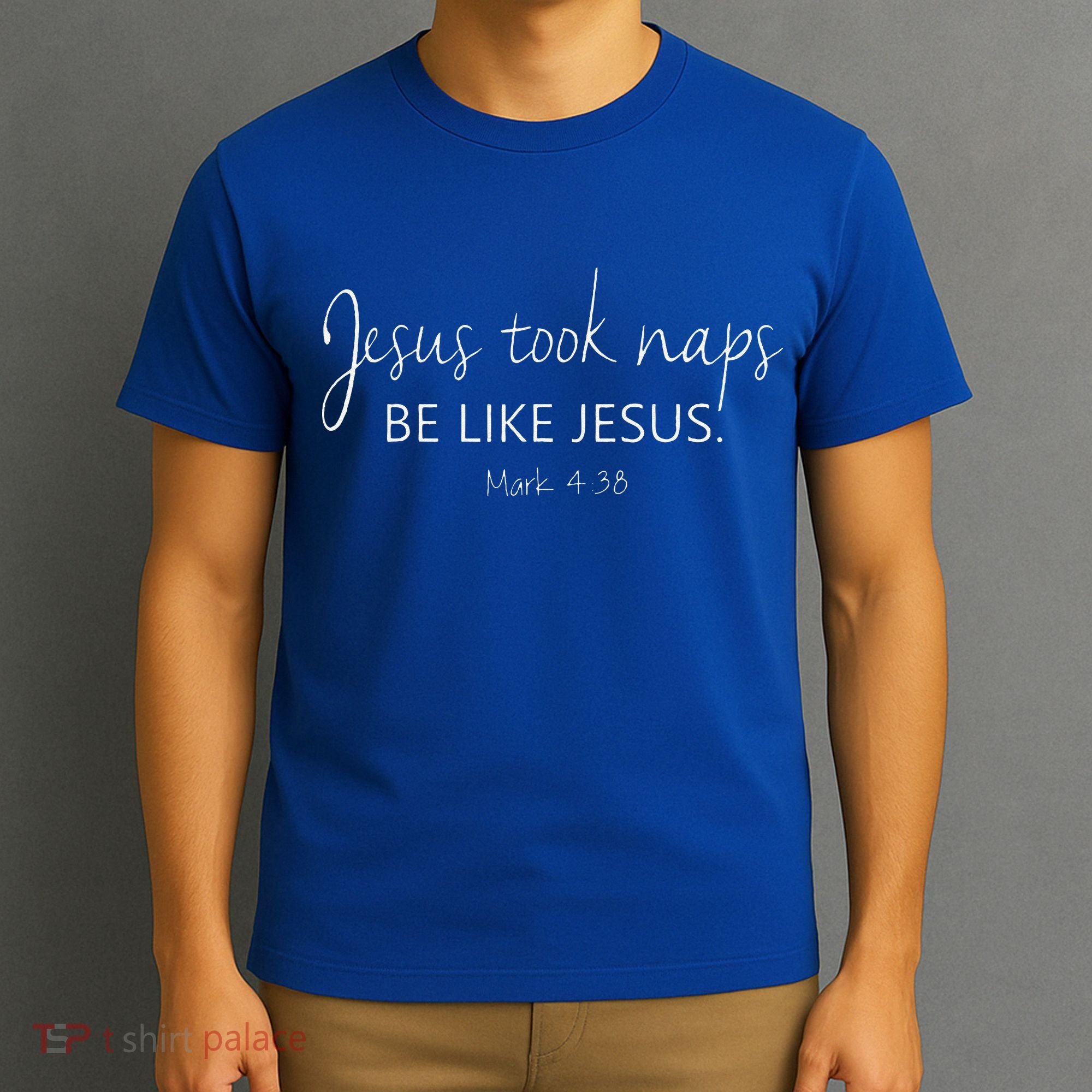 Christian Jesus Took Naps Be Like Jesus Faith Vibes T-Shirt