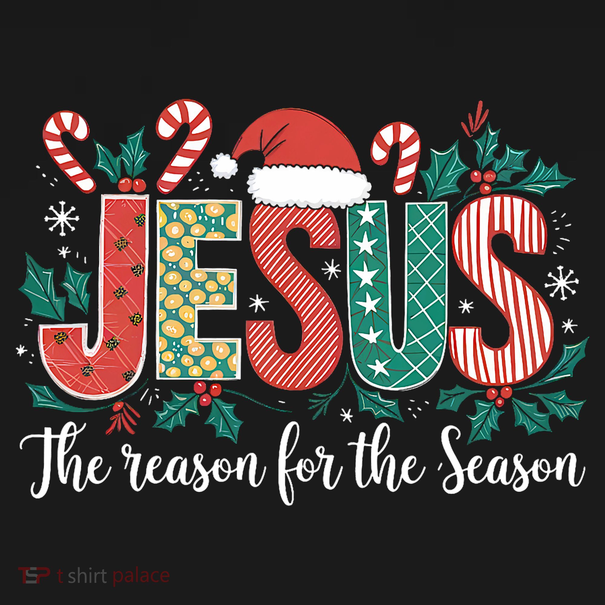 Christian Jesus The Reason Xmas Holiday Season Christmas Sweatshirt