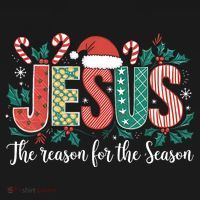 Christian Jesus The Reason Xmas Holiday Season Christmas T-Shirt thumb 7