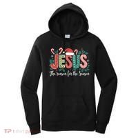 Christian Jesus The Reason Xmas Holiday Season Christmas Women's Hoodie thumb 0