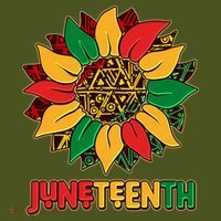 Celebrate Juneteenth Traditional African Pattern Sunflower T-Shirt thumb 7