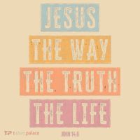 Christian Jesus The Way Truth Life Tote Bag thumb 4