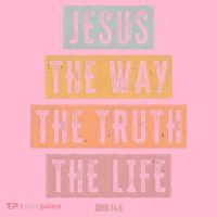 Christian Jesus The Way Truth Life Coaster thumb 2