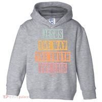 Christian Jesus The Way Truth Life Toddler Hoodie thumb 0