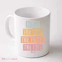 Christian Jesus The Way Truth Life Coffee Mug thumb 0