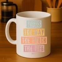 Christian Jesus The Way Truth Life Coffee Mug thumb 4