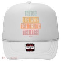 Christian Jesus The Way Truth Life Hat thumb 0