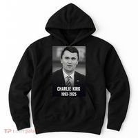 Charlie Kirk 1993-2025 Photograph Hoodie thumb 0