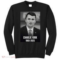 Charlie Kirk 1993-2025 Photograph Sweatshirt thumb 0