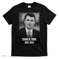 Charlie Kirk 1993-2025 Photograph T-Shirt thumb 0