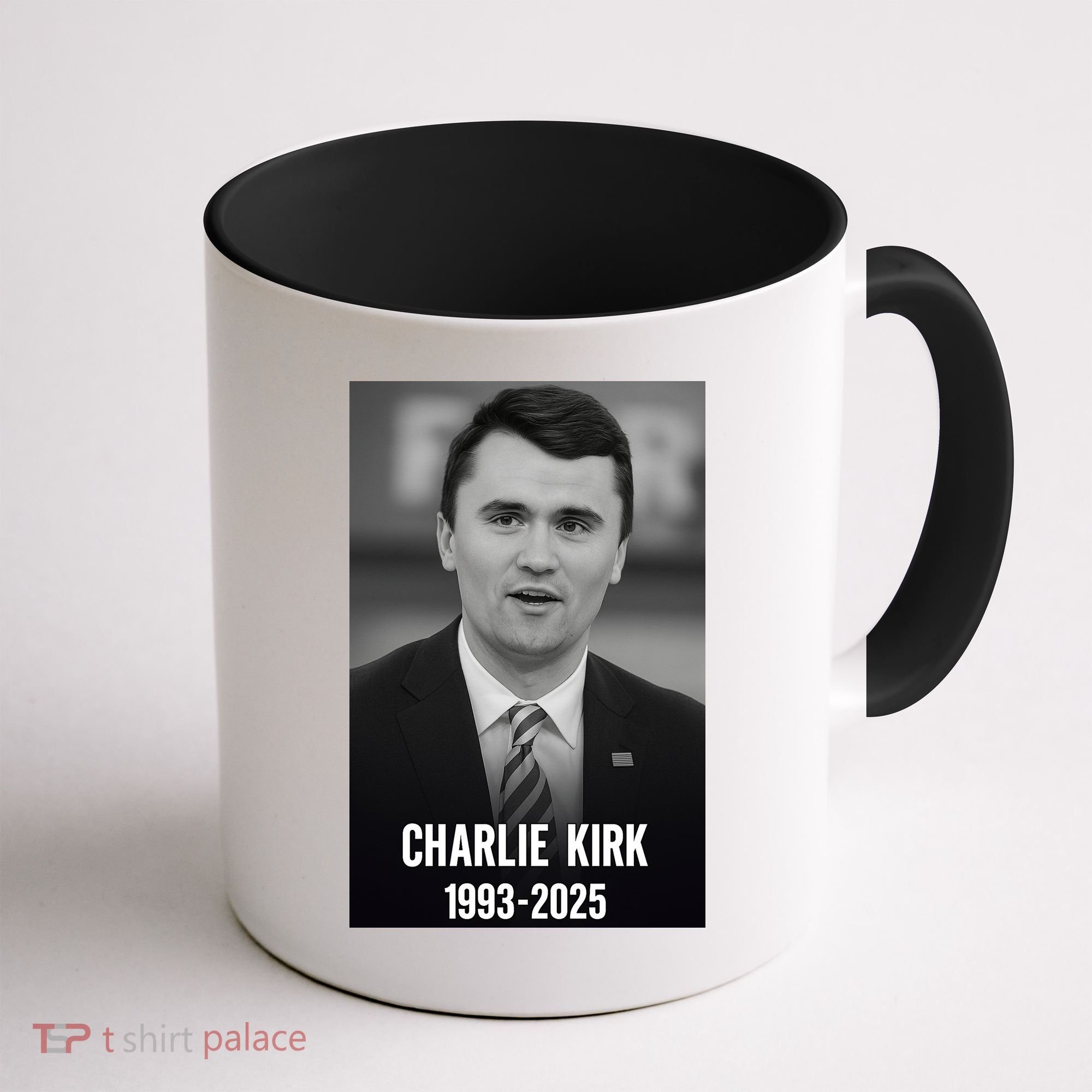 Charlie Kirk 1993-2025 Photograph Coffee Mug