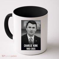 Charlie Kirk 1993-2025 Photograph Coffee Mug thumb 0