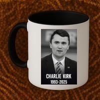 Charlie Kirk 1993-2025 Photograph Coffee Mug thumb 2