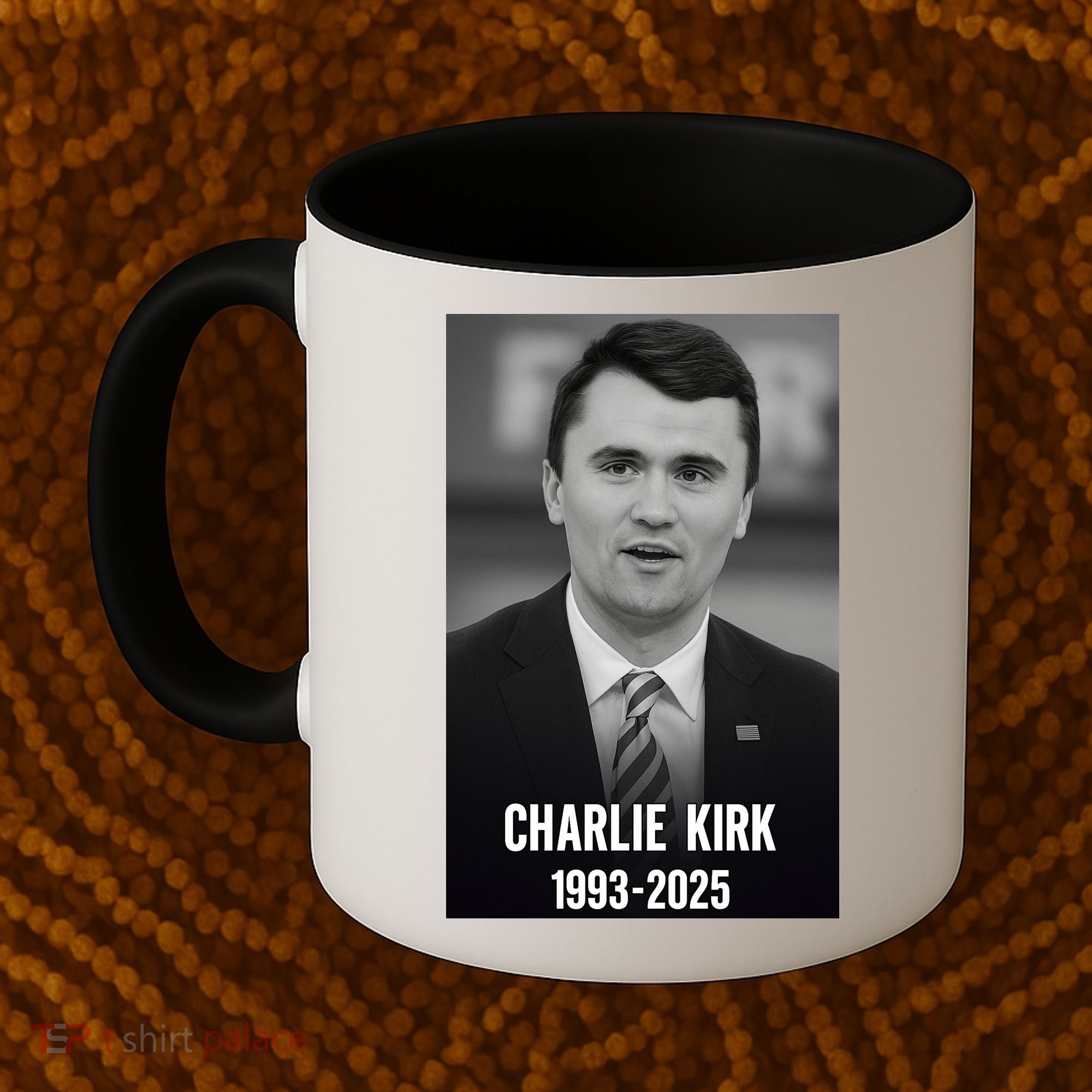 Charlie Kirk 1993-2025 Photograph Coffee Mug