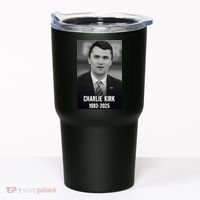 Charlie Kirk 1993-2025 Photograph Tumbler thumb 0