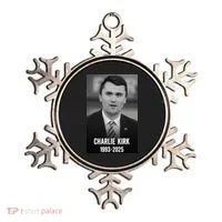 Charlie Kirk 1993-2025 Photograph Ornament thumb 0