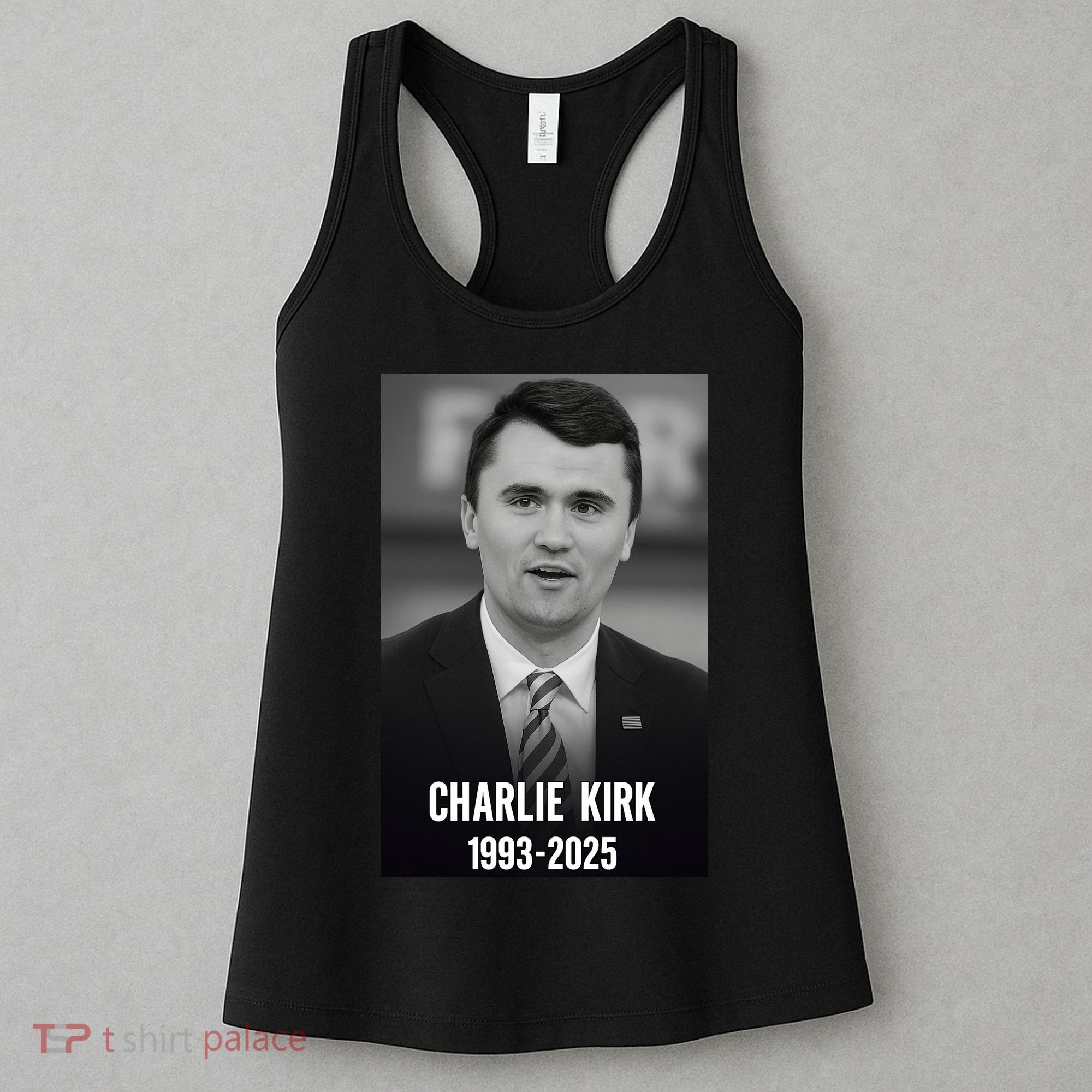 Charlie Kirk 1993-2025 Photograph Women's Tank Top