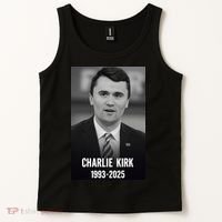 Charlie Kirk 1993-2025 Photograph Tank Top thumb 2