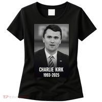 Charlie Kirk 1993-2025 Photograph Women's T-Shirt thumb 0