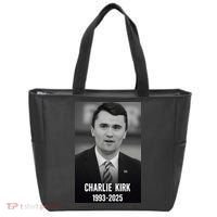 Charlie Kirk 1993-2025 Photograph Tote Bag thumb 0
