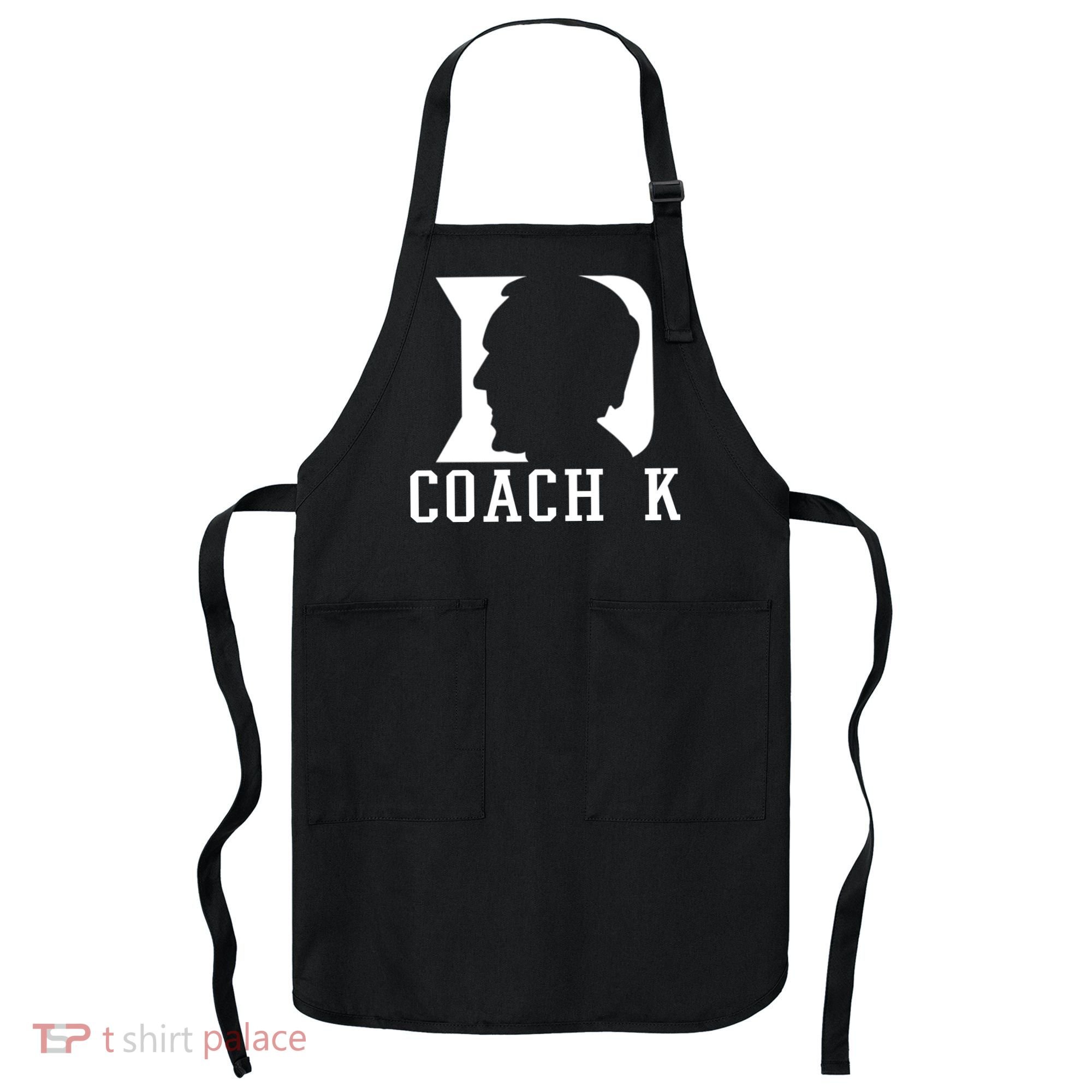 Coach K 1k Wins Basketball Apron
