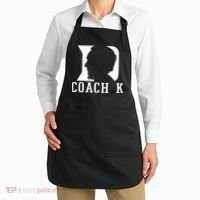 Coach K 1k Wins Basketball Apron thumb 2