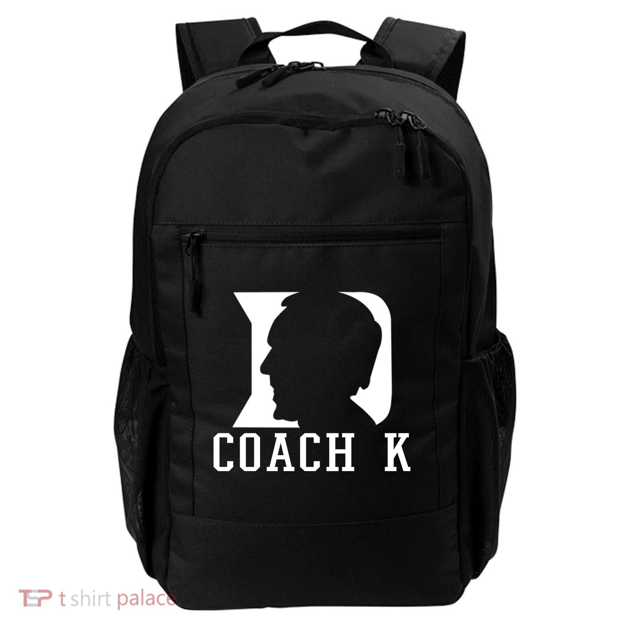 Coach K 1k Wins Basketball Backpack