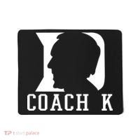 Coach K 1k Wins Basketball Mousepad thumb 0