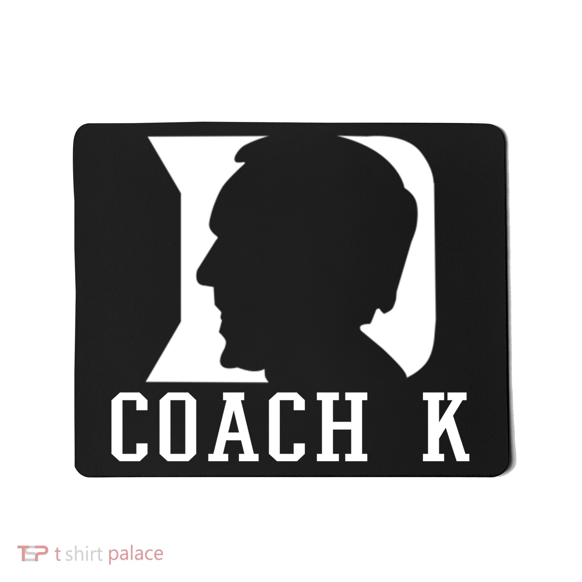 Coach K 1k Wins Basketball Mousepad