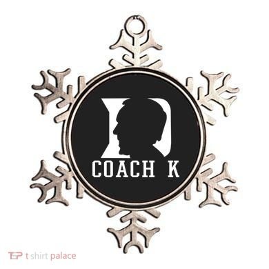 Coach K 1k Wins Basketball Ornament